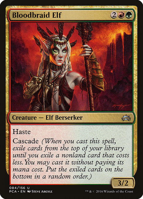 Bloodbraid Elf - Planechase Anthology