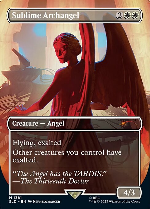 Sublime Archangel - Secret Lair Drop - Borderless