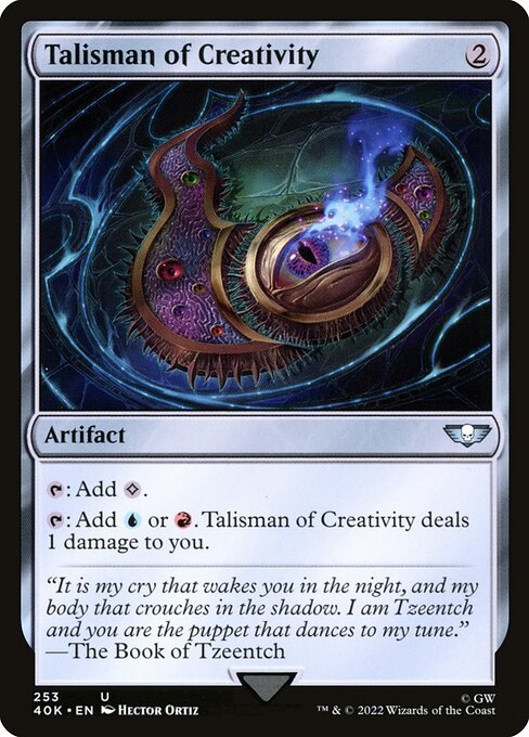 Talisman of Creativity - Warhammer 40,000 Commander