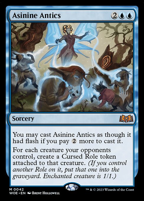 Asinine Antics - Wilds of Eldraine Promos