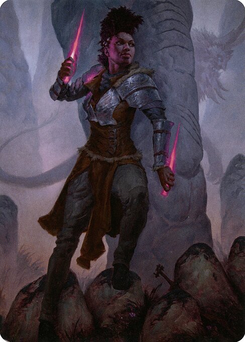 Kaya the Inexorable - Kaldheim Art Series - Borderless