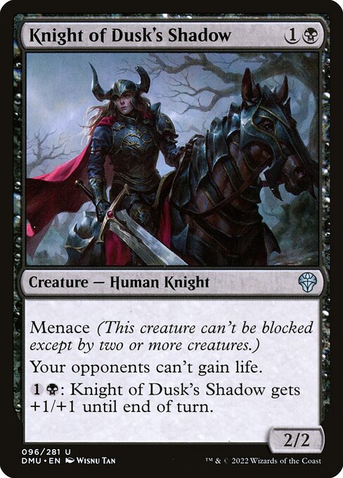 Knight of Dusk's Shadow - Dominaria United