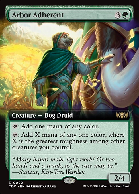 Arbor Adherent - Tarkir: Dragonstorm Commander