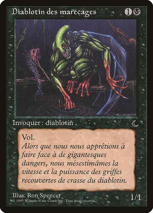 Diablotin des marécages (Bog Imp) - Renaissance