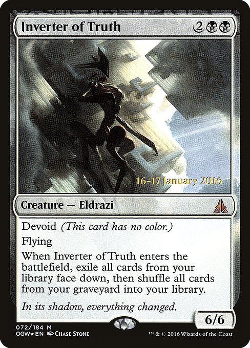 Inverter of Truth - Oath of the Gatewatch Promos