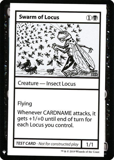 Swarm of Locus - Mystery Booster Playtest Cards 2019