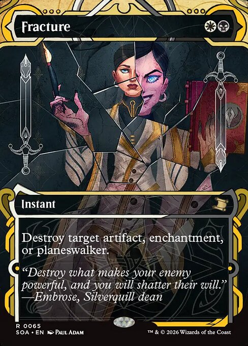 Fracture - Secrets of Strixhaven Mystical Archive - Showcase