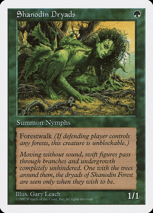 Shanodin Dryads - Fifth Edition