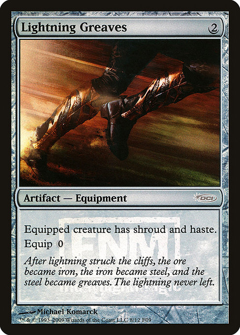 Lightning Greaves - Friday Night Magic 2009 - Promo Foil