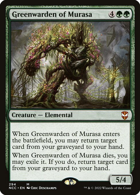 Greenwarden of Murasa - New Capenna Commander