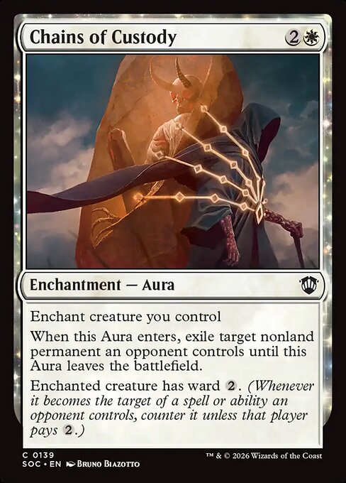 Chains of Custody - Secrets of Strixhaven Commander
