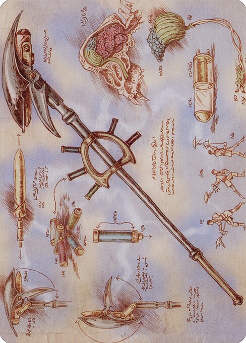 Staff of Domination - The Brothers' War Art Series - Borderless