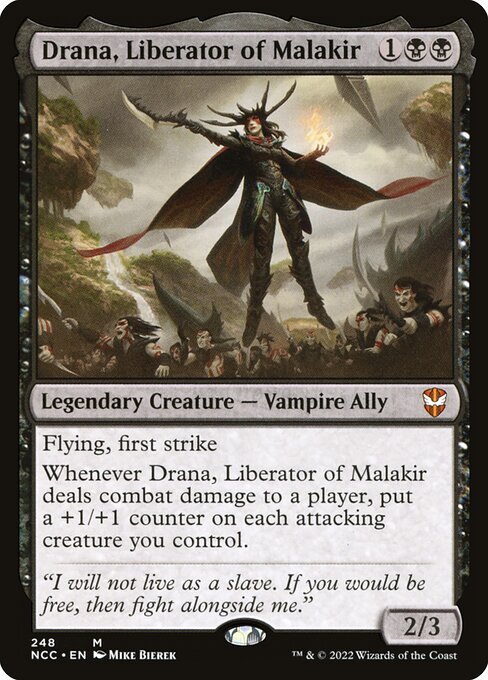 Drana, Liberator of Malakir - New Capenna Commander