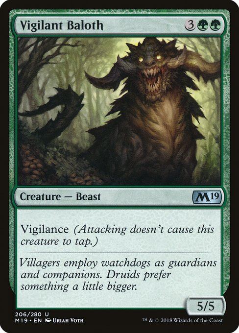Vigilant Baloth - Core Set 2019