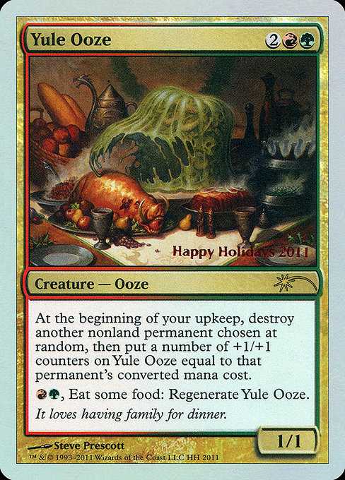 Yule Ooze - Happy Holidays - Promo Foil