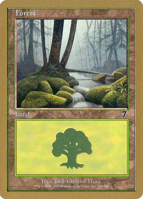 Forest - World Championship Decks 2001