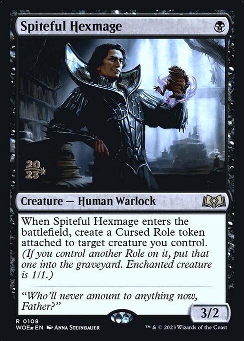 Spiteful Hexmage - Wilds of Eldraine Promos
