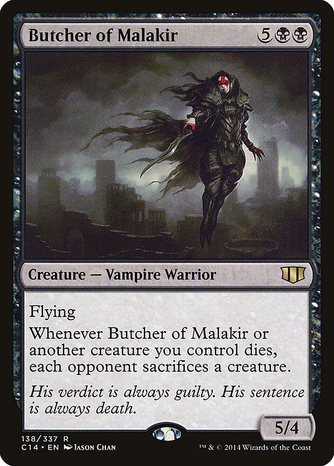 Butcher of Malakir - Commander 2014