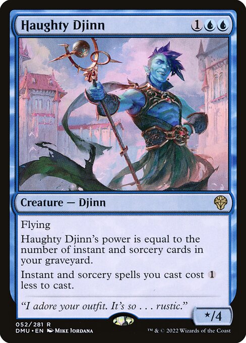 Haughty Djinn - Dominaria United