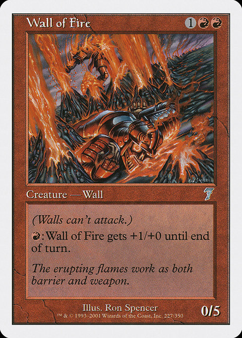 Wall of Fire - Seventh Edition