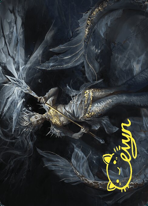 Sharae of Numbing Depths - Wilds of Eldraine Art Series - Borderless