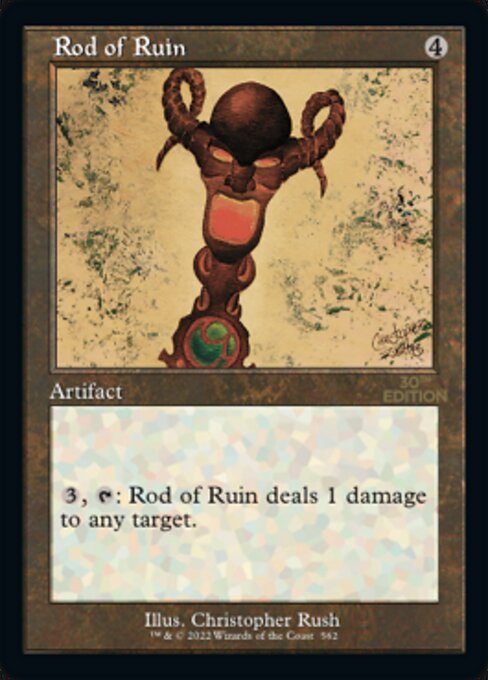 Rod of Ruin - 30th Anniversary Edition - Retro