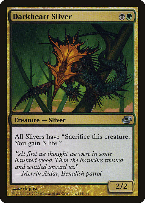 Darkheart Sliver - Planar Chaos