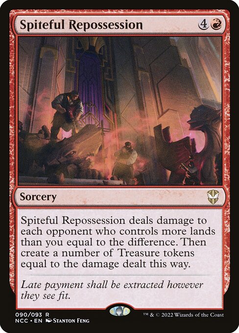 Spiteful Repossession - New Capenna Commander
