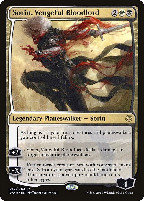 Sorin, Vengeful Bloodlord - War of the Spark