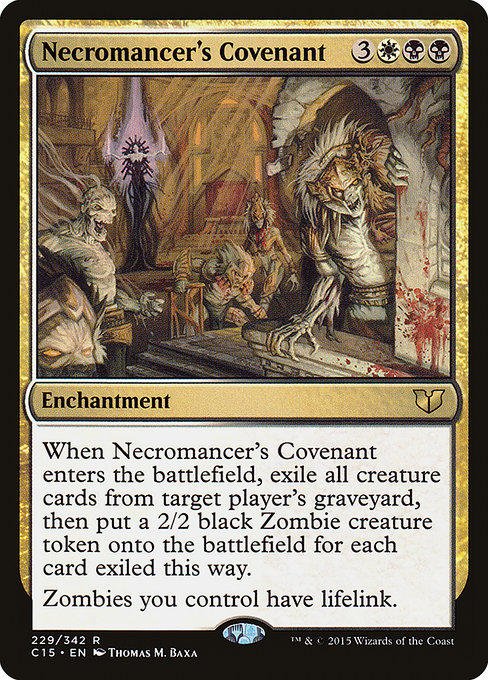 Necromancer's Covenant - Commander 2015