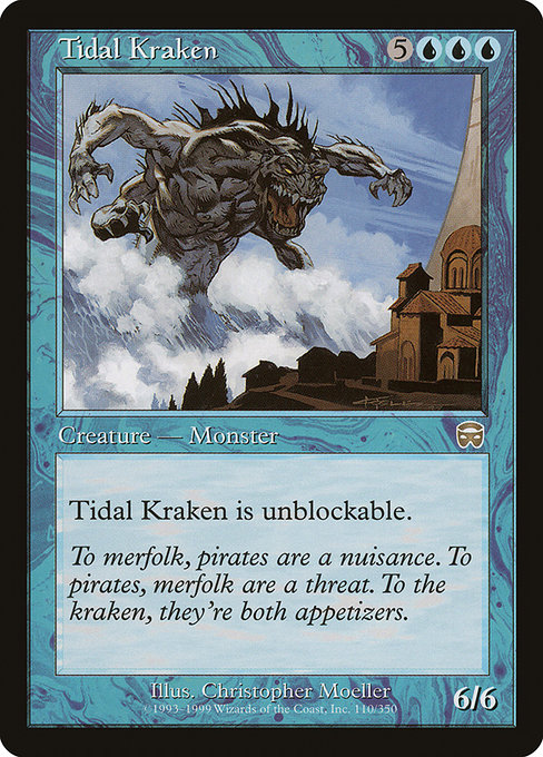 Tidal Kraken - Mercadian Masques