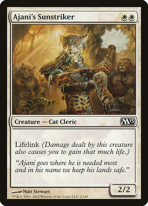 Ajani's Sunstriker - Magic 2013