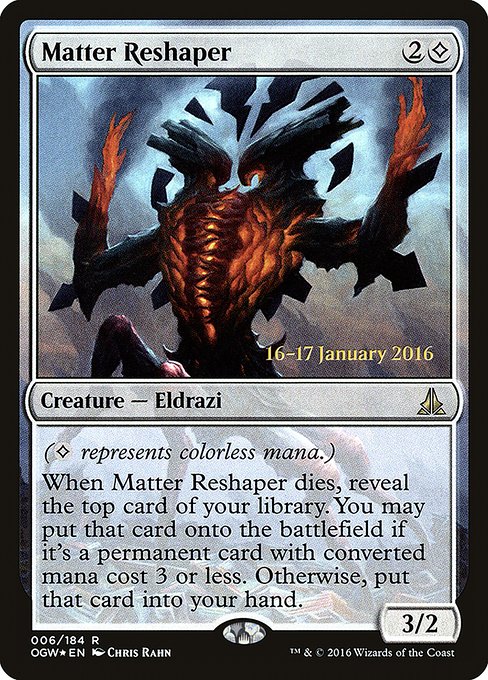 Matter Reshaper - Oath of the Gatewatch Promos - Promo Foil