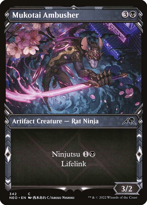 Mukotai Ambusher - Kamigawa: Neon Dynasty - Showcase