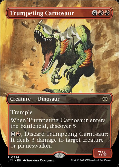 Trumpeting Carnosaur - The Lost Caverns of Ixalan