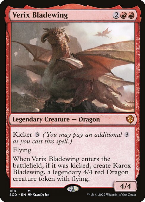 Verix Bladewing - Starter Commander Decks