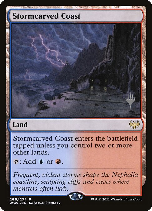 Stormcarved Coast - Innistrad: Crimson Vow Promos