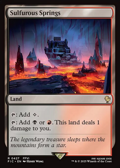 Sulfurous Springs - Final Fantasy Commander