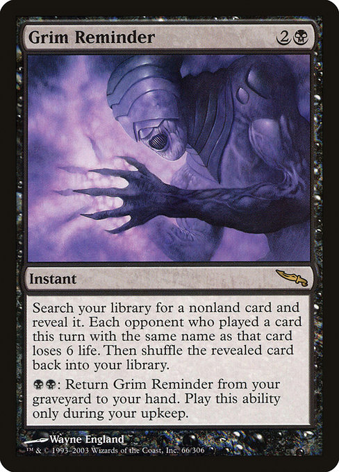 Grim Reminder - Mirrodin