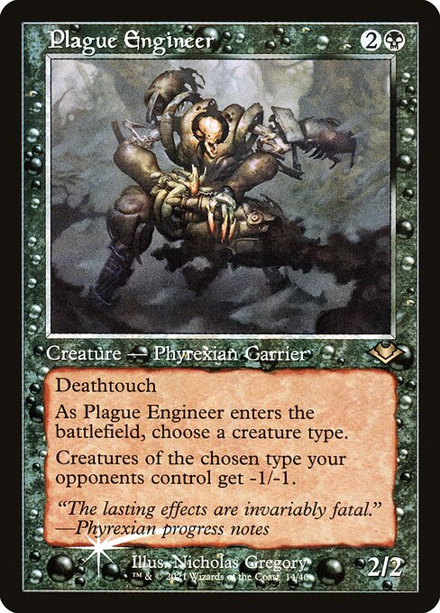 Plague Engineer - Modern Horizons 1 Timeshifts - Promo Foil