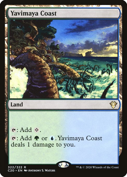 Yavimaya Coast - Commander 2020