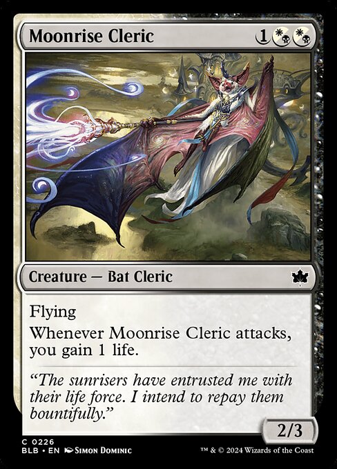 Moonrise Cleric - Bloomburrow