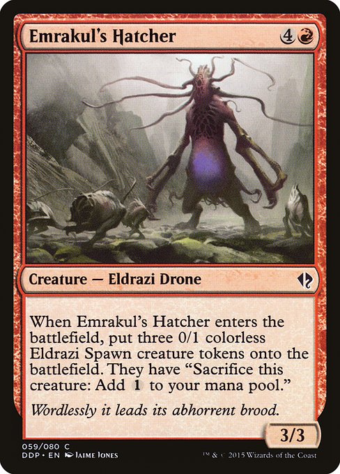 Emrakul's Hatcher - Duel Decks: Zendikar vs. Eldrazi