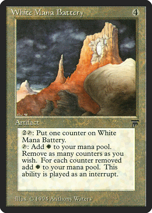 White Mana Battery - Legends