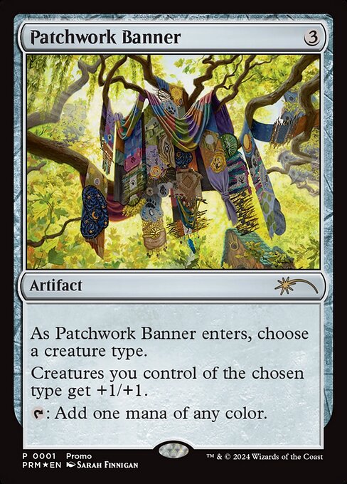 Patchwork Banner - Media and Collaboration Promos - Promo Foil