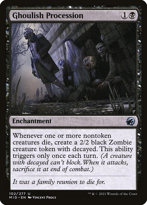 Ghoulish Procession - Innistrad: Midnight Hunt