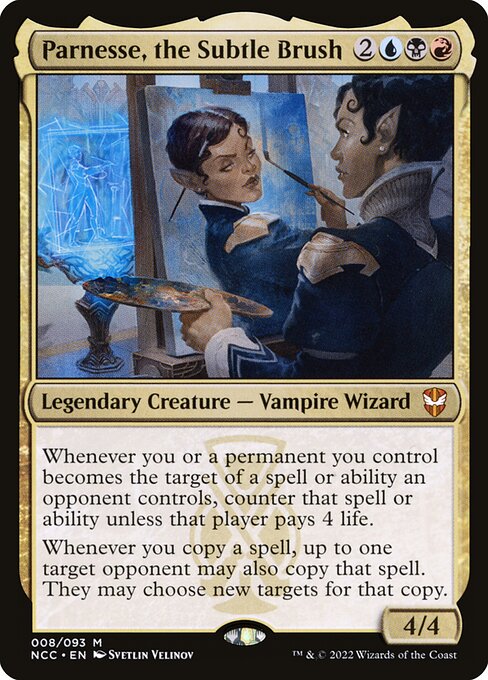 Parnesse, the Subtle Brush - New Capenna Commander