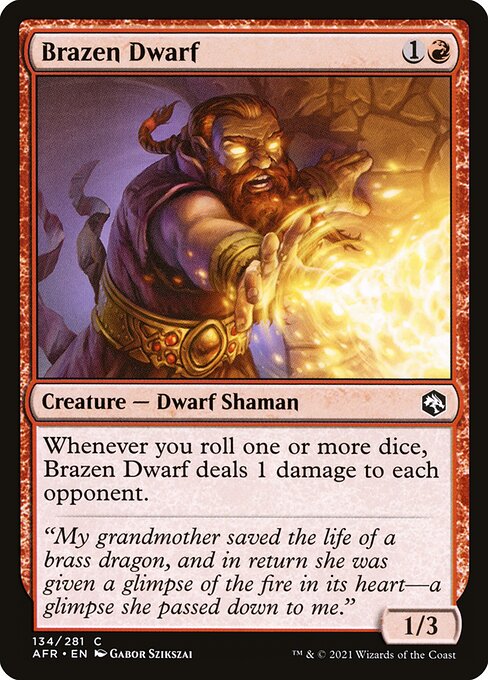 Brazen Dwarf - Adventures in the Forgotten Realms