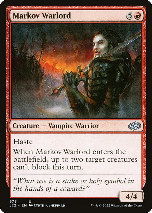 Markov Warlord - Jumpstart 2022