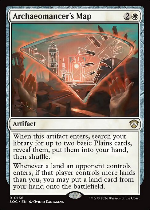 Archaeomancer's Map - Secrets of Strixhaven Commander